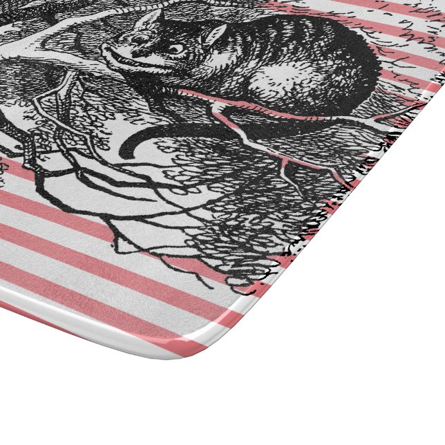Tabla De Cortar Alice im Wunderland Katze Alice in Wonderland Cat (Borde)