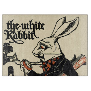 Tabla De Cortar Alice White Rabbit Classic