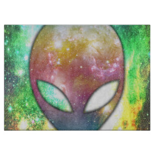 Tabla De Cortar Alien espacial