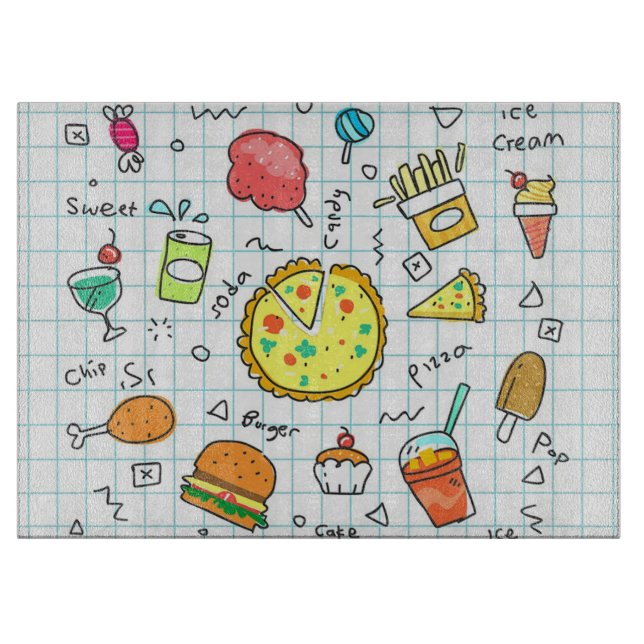Tabla De Cortar Alimentos (Anverso)