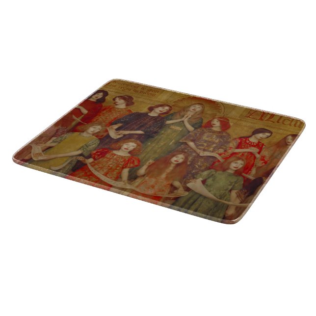 Tabla De Cortar Alleluia (por Thomas Cooper Gotch) (Borde)