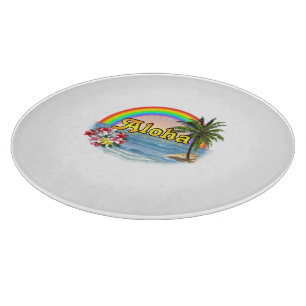 Tabla De Cortar Aloha Rainbow