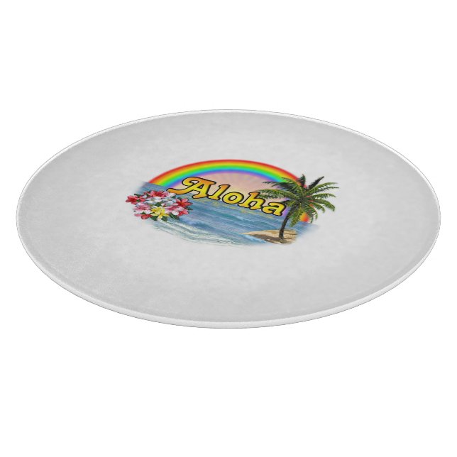Tabla De Cortar Aloha Rainbow (Borde)