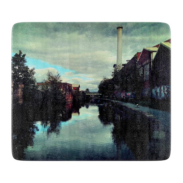 Tabla De Cortar Along the canal (Anverso)