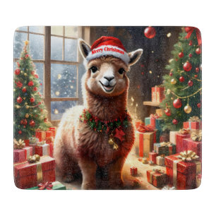 Tabla De Cortar "Alpaca los presentes: Una historia de Navidades"