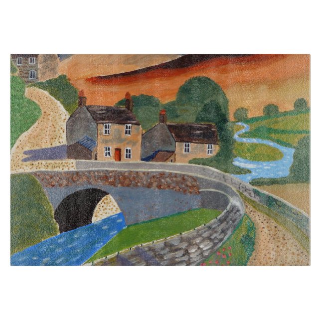 Tabla De Cortar Altiplano escocés (Anverso)