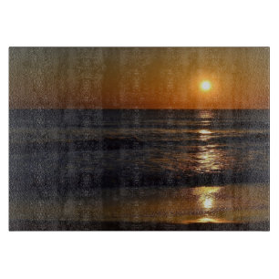 Tabla De Cortar Amanecer en la playa de Shirley Taylor