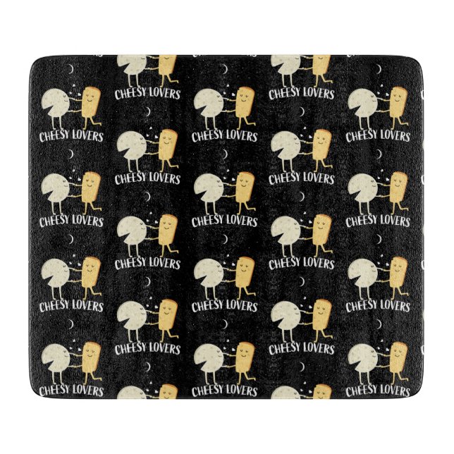 Tabla De Cortar Amantes Del Queso Y Conocidos (Anverso)