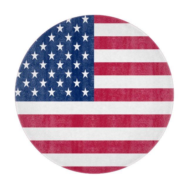 Tabla De Cortar American Flag Pride Design-76353 (Anverso)