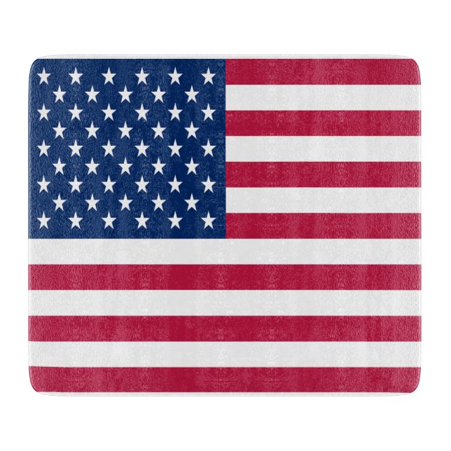 Tabla De Cortar American Flag Pride Design-76353 (Anverso)