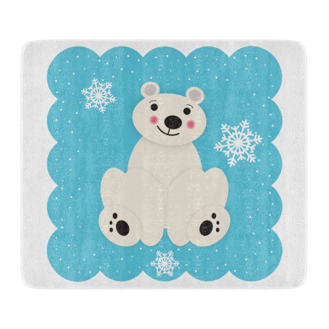 Tabla De Cortar Amigo polar (Anverso)