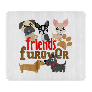 Tabla De Cortar Amigos Cachorros de perros de Furever