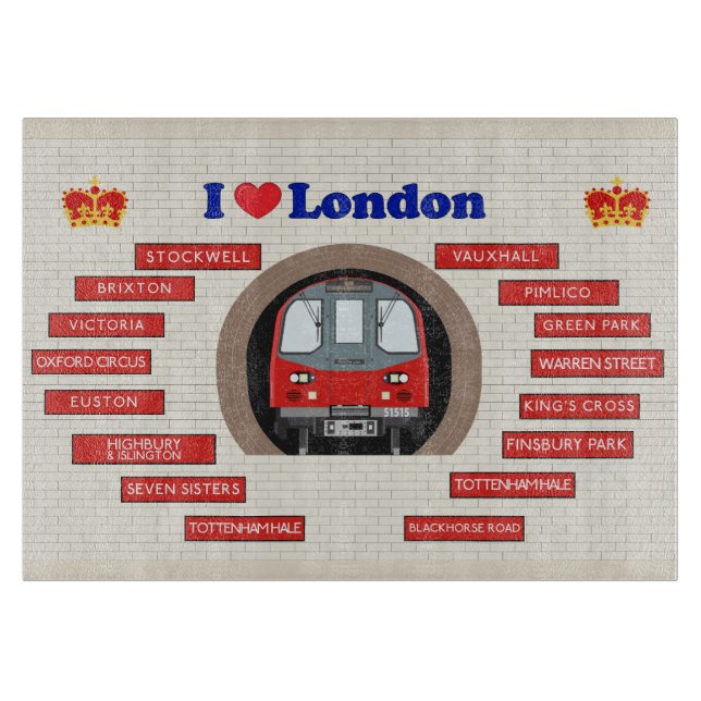 Tabla De Cortar Amo Londres (Anverso)