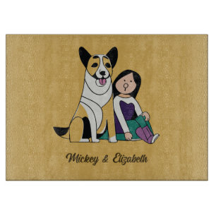 Tabla De Cortar Amor del perro
