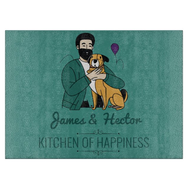 Tabla De Cortar Amor del perro (Anverso)