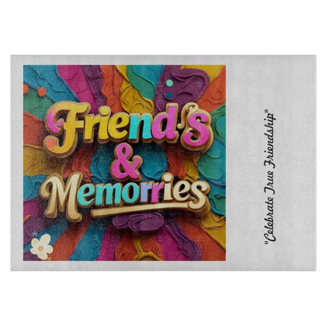 Tabla De Cortar "Amor eterno compartido" (Anverso)