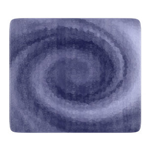 Tabla De Cortar Amortiguador líquido azul violeta marina moderna