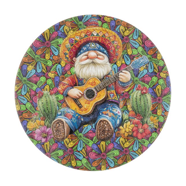 Tabla De Cortar An Hippy Salvaje  (Anverso)