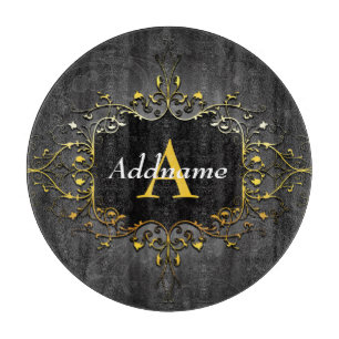 Tabla De Cortar Añadir su nombre e inicial