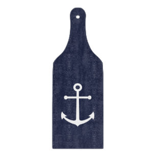 Tabla De Cortar Anclaje azul de la Marina Náutica