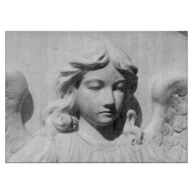 Tabla De Cortar Ángel caído de luto (Anverso)