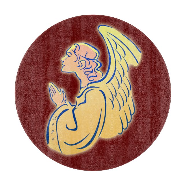 Tabla De Cortar Angel of Hope Cutting Board (Anverso)