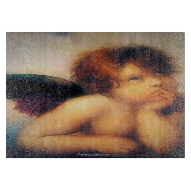 Tabla De Cortar Ángel Putti (Anverso)