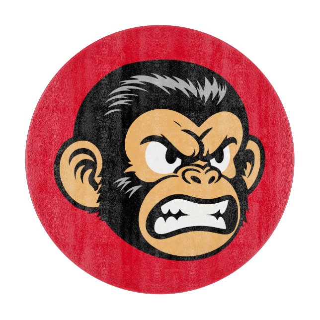 Tabla De Cortar Angry Ape (Anverso)