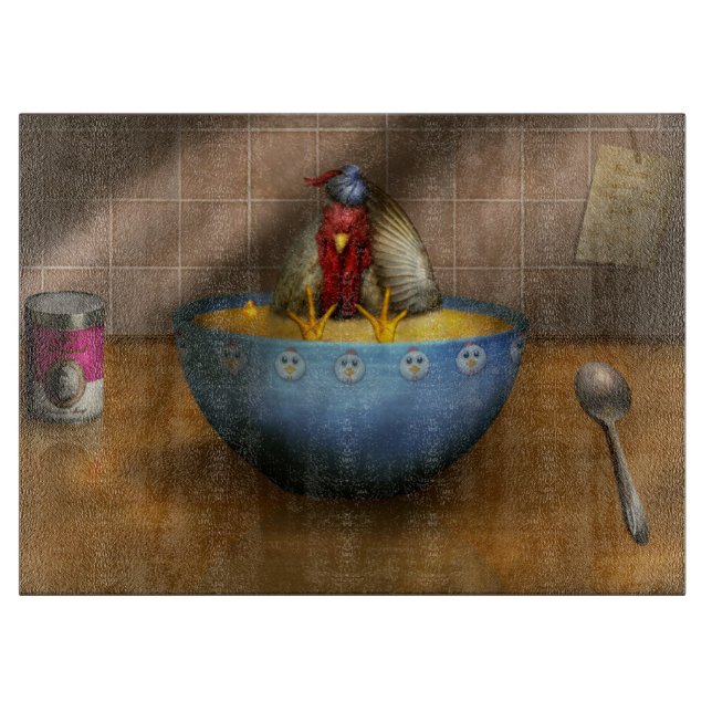 Tabla De Cortar Animal - Pollo - Cubierta inteligente iPad de la s (Anverso)