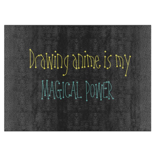 Tabla De Cortar Anime Magic-Cutting Board (Anverso)