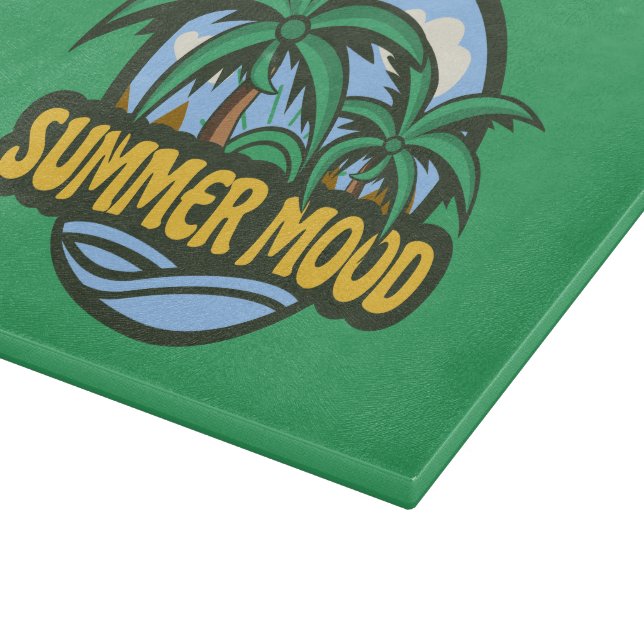 Tabla De Cortar Ánimo de verano (Borde)