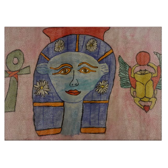 Tabla De Cortar Antigua diosa egipcia (Anverso)
