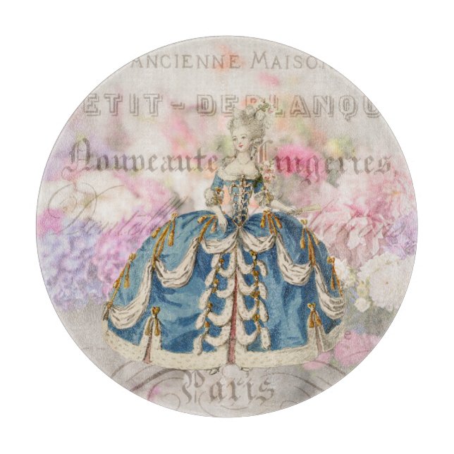 Tabla De Cortar Antique Marie Antoinette Cutting Board (Anverso)