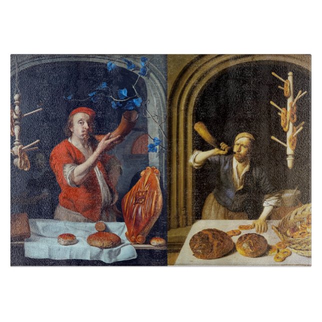 TABLA DE CORTAR ANTIQUE OVEN BAKER ,BAKERY BREAD TIENDA (Anverso)