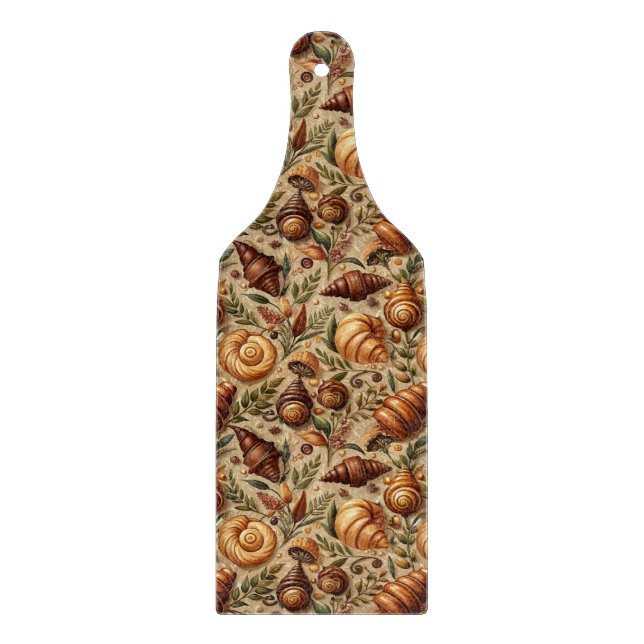 Tabla De Cortar Antojándose Croissants  (Anverso)