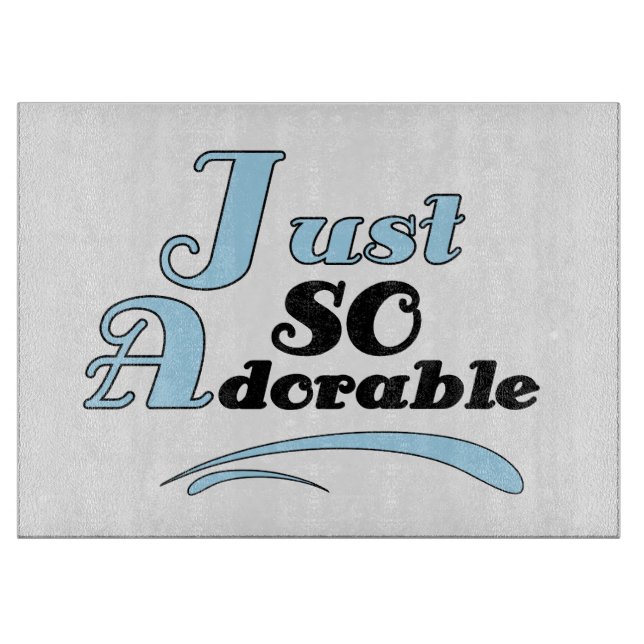 Tabla De Cortar Apenas tan adorable (Anverso)