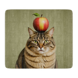 Tabla De Cortar Apple Cat