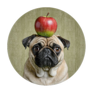 Tabla De Cortar Apple Pug