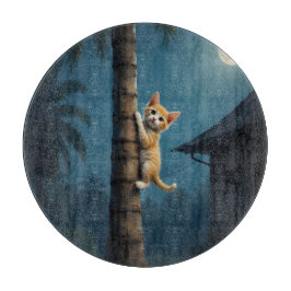Tabla De Cortar Aprender a Subir – Momento de Gato Adorable