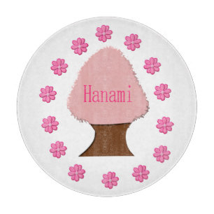 Tabla De Cortar Árbol de cerezas japonés Hanami