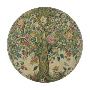 Tabla De Cortar Árbol de la Vida de William Morris Vintage Pre-Raf