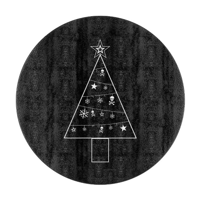 Tabla De Cortar Árbol de Navidad de DOOM (Anverso)