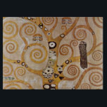 Tabla De Cortar Árbol de vida de Gustav Klimt, Art Nouveau estiliz<br><div class="desc">Árbol de vida (1905-1911) de Gustav Klimt. El Árbol de la Vida es una pintura Art Nouveau vintage que presenta el árbol del conocimiento que pone en duda el pájaro negro de presa, símbolo de la muerte. El ciclo de vida normal tal como lo entienden Freud y Klimt. El Stoclet...</div>