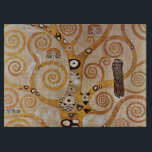 Tabla De Cortar Árbol de vida de Gustav Klimt, Art Nouveau estiliz<br><div class="desc">Árbol de vida (1905-1911) de Gustav Klimt. El Árbol de la Vida es una pintura Art Nouveau vintage que presenta el árbol del conocimiento que pone en duda el pájaro negro de presa, símbolo de la muerte. El ciclo de vida normal tal como lo entienden Freud y Klimt. El Stoclet...</div>