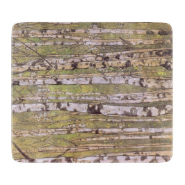 Tabla De Cortar Árboles de aves en bosque de bosques (Roerich)