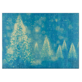 Tabla De Cortar Árboles de Navidad mágicos