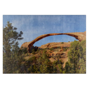 Tabla De Cortar Arco Paisaje en el Parque Nacional Arches