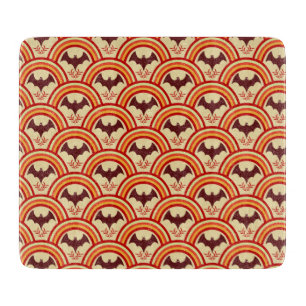 Tabla De Cortar Arcoiris de Halloween