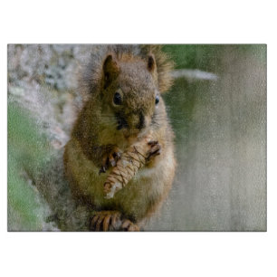 Tabla De Cortar Ardilla Marrón – Fauna Silvestre de Alberta