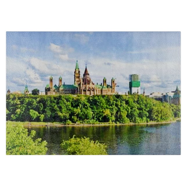 Tabla De Cortar Arquitectura de Parliament Hill Ottawa. ¡Hazte con (Anverso)
